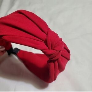 Red Knotted Headband